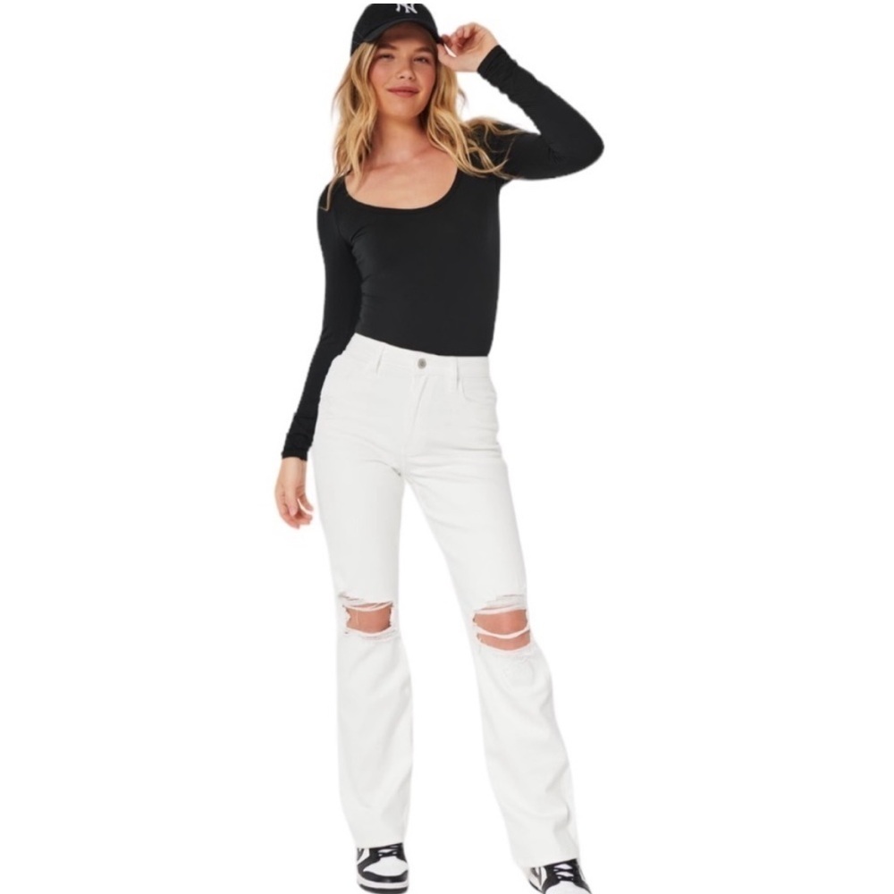 Hollister Women’s Ultra High-Rise Dad Jean Vintage Stretch